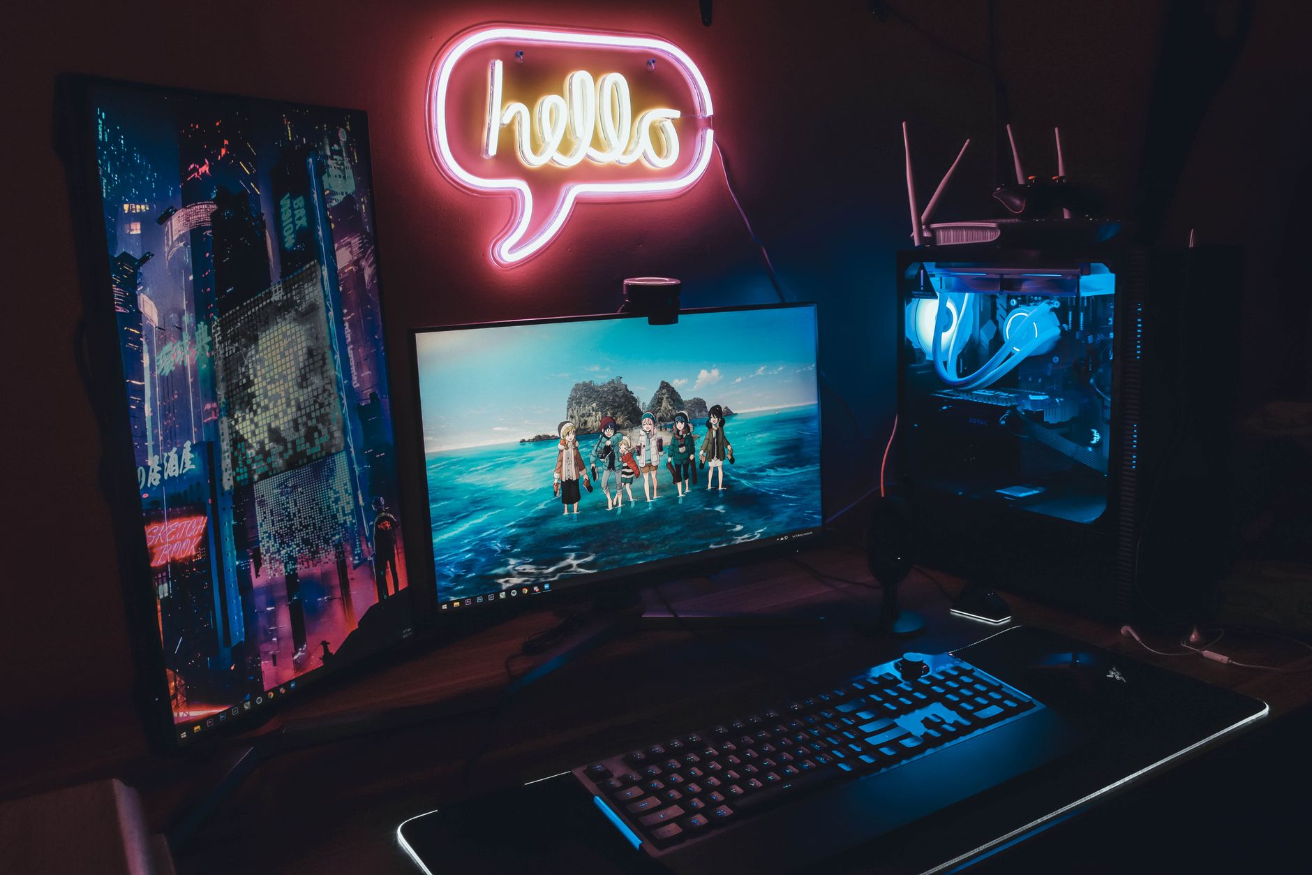 Gaming Station setup